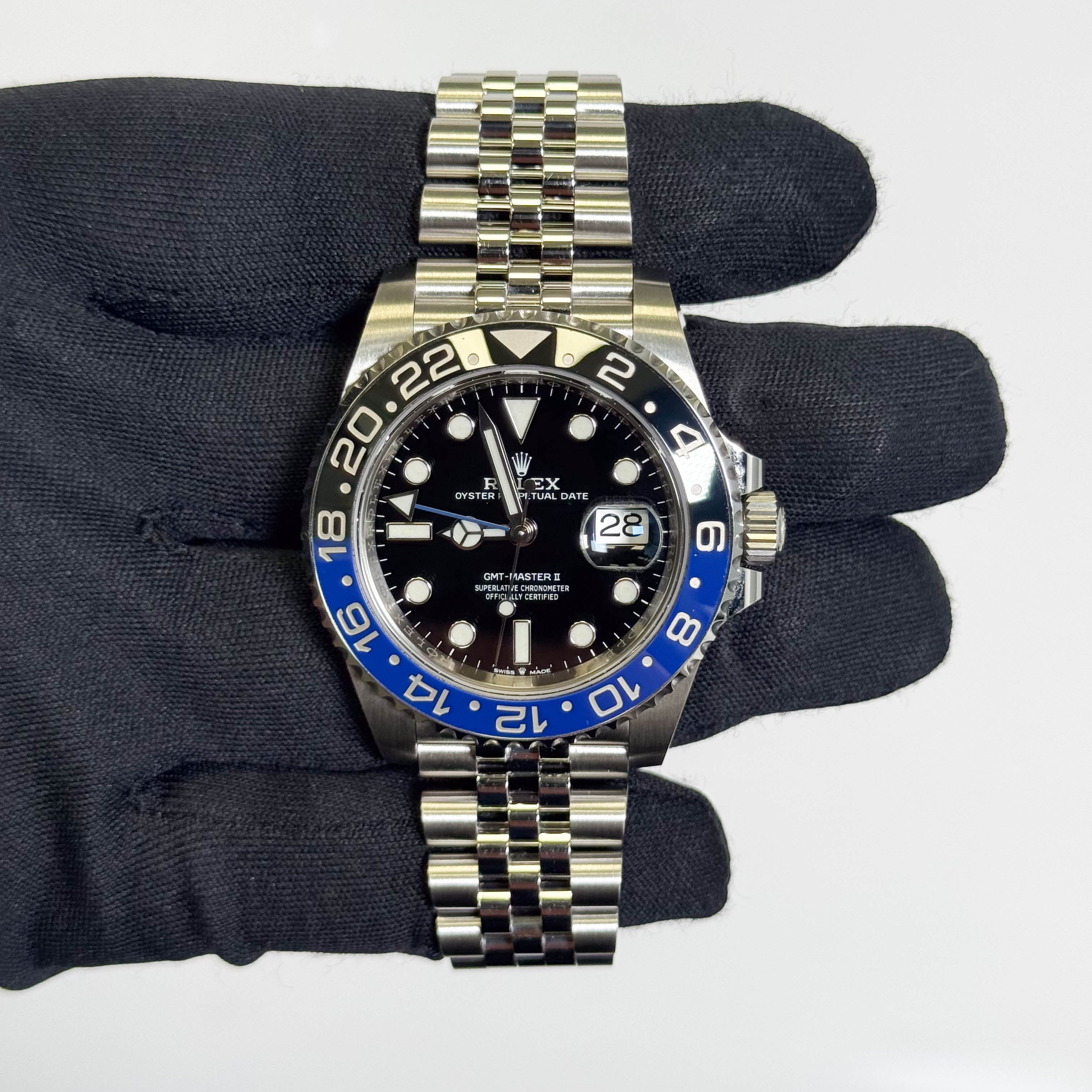 Rolex GMT Master II 40mm Black Dial Watch Ref# 126710BLNR - Happy Jewelers Fine Jewelry Lifetime Warranty