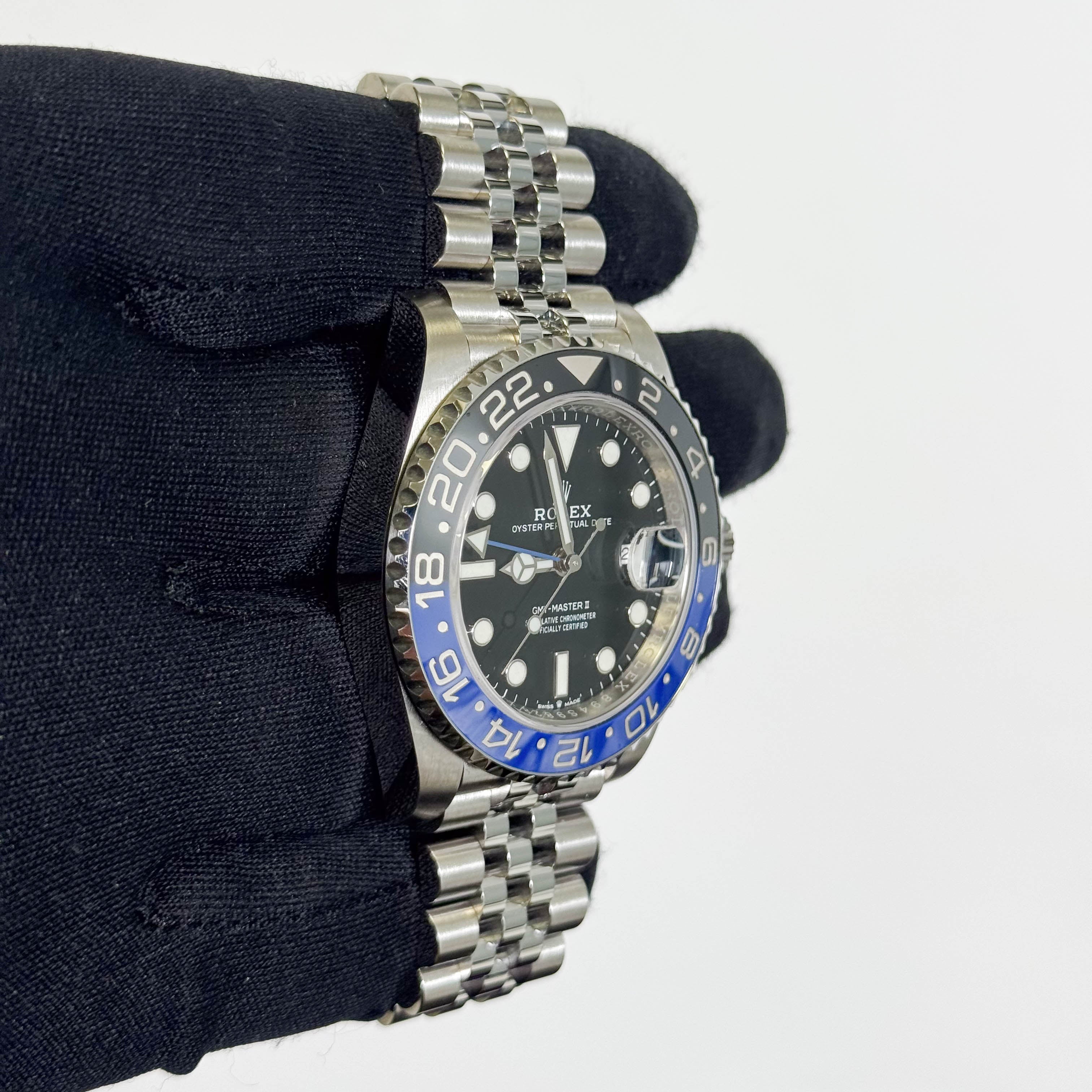 Rolex GMT Master II 40mm Black Dial Watch Ref# 126710BLNR - Happy Jewelers Fine Jewelry Lifetime Warranty
