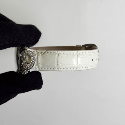 Franck Muller Cintrée Curvex 31 mm × 43 mm Silver Arabic Dial Watch Ref# 2852 SC RELIEF HJ