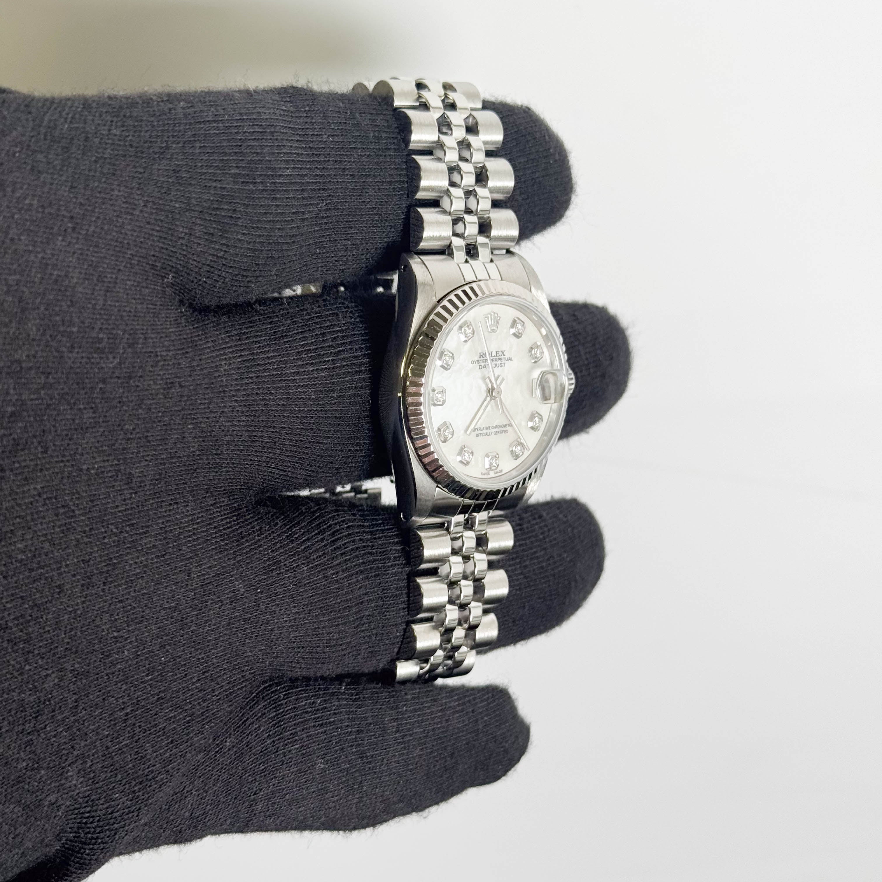 Rolex Datejust 31mm MOP Dial Watch Ref# 68274