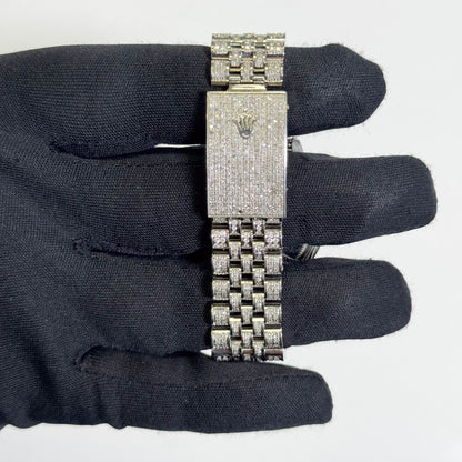 Rolex Datejust 36mm Pave Dial Watch Ref# 16014 - Happy Jewelers Fine Jewelry Lifetime Warranty