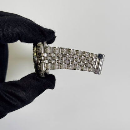 Rolex Datejust 36mm Pave Dial Watch Ref# 16014 - Happy Jewelers Fine Jewelry Lifetime Warranty