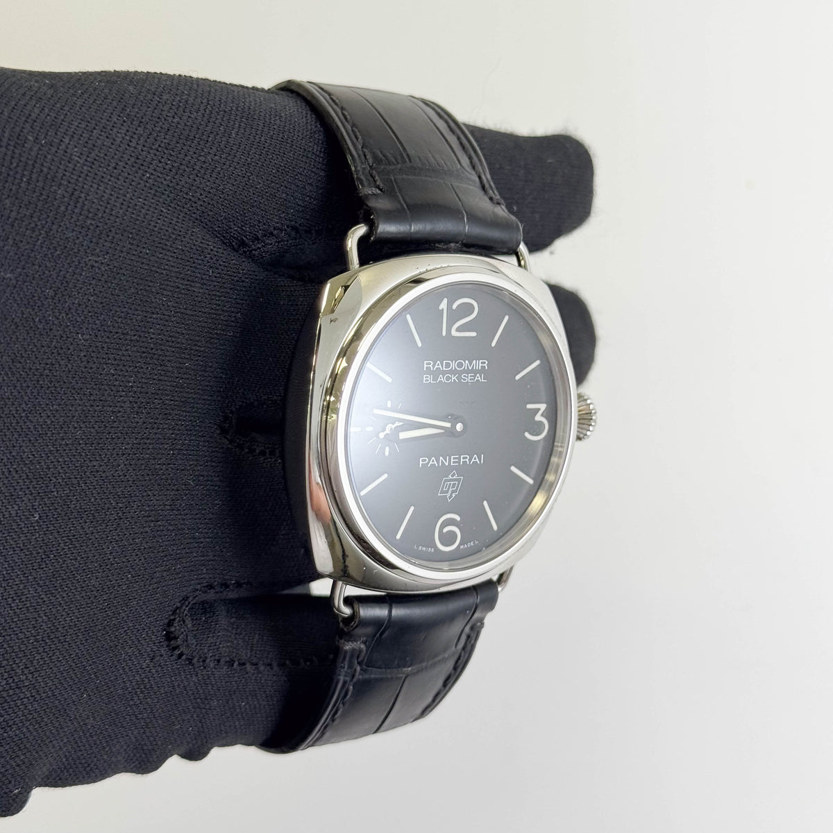 Panerai Radiomir 45mm Black Dial Watch Ref# PAM00380