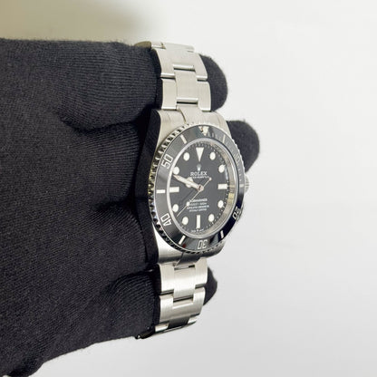 Rolex Submariner 41mm Black Dial Watch Ref# 124060