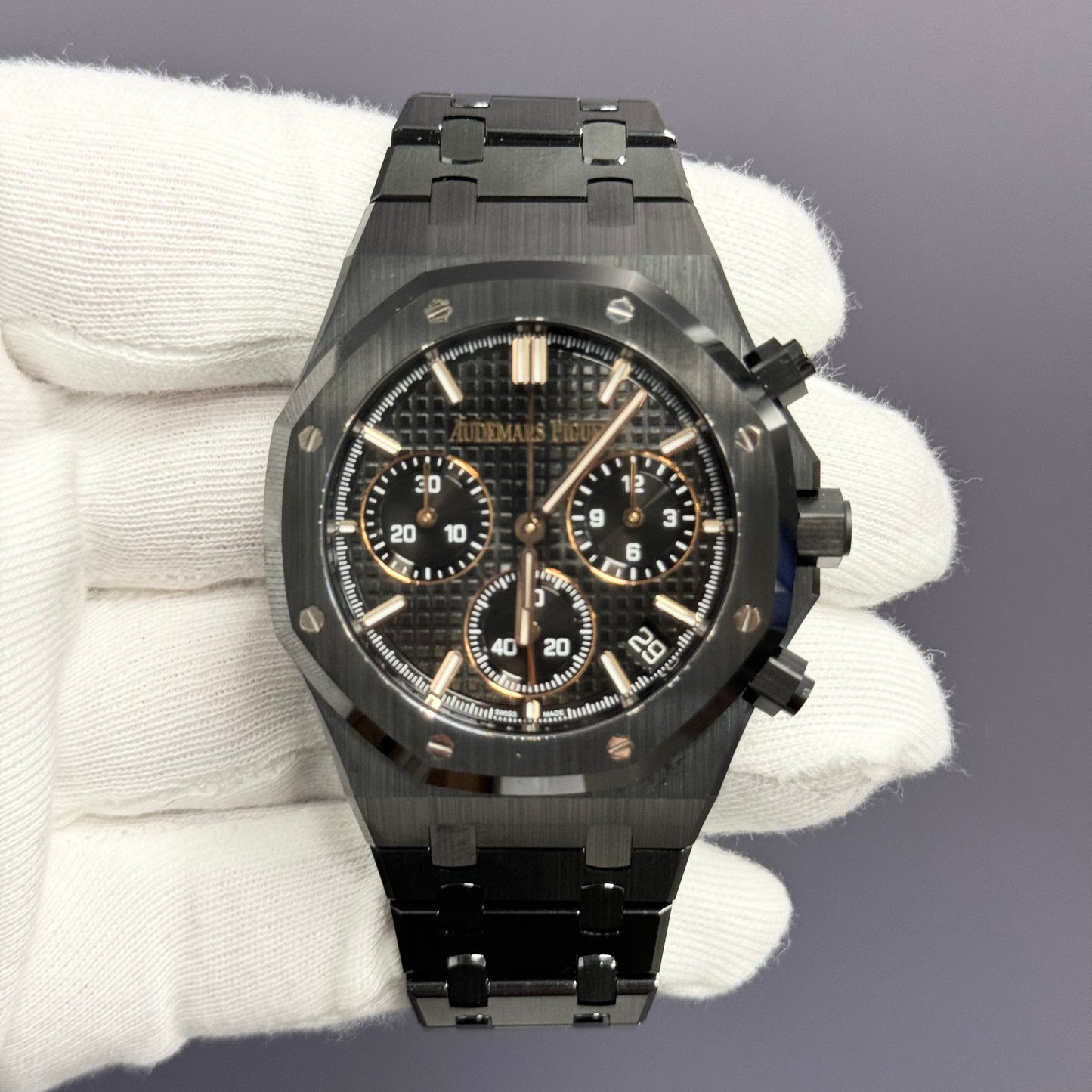 Audemars Piguet Royal Oak 41mm Black Dial Watch Ref# 26240CE.OO.1225CE.01