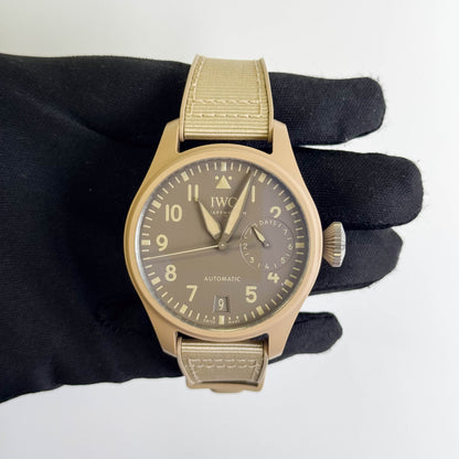 IWC Big Pilot 46mm Brown Dial Watch Ref# IW506003
