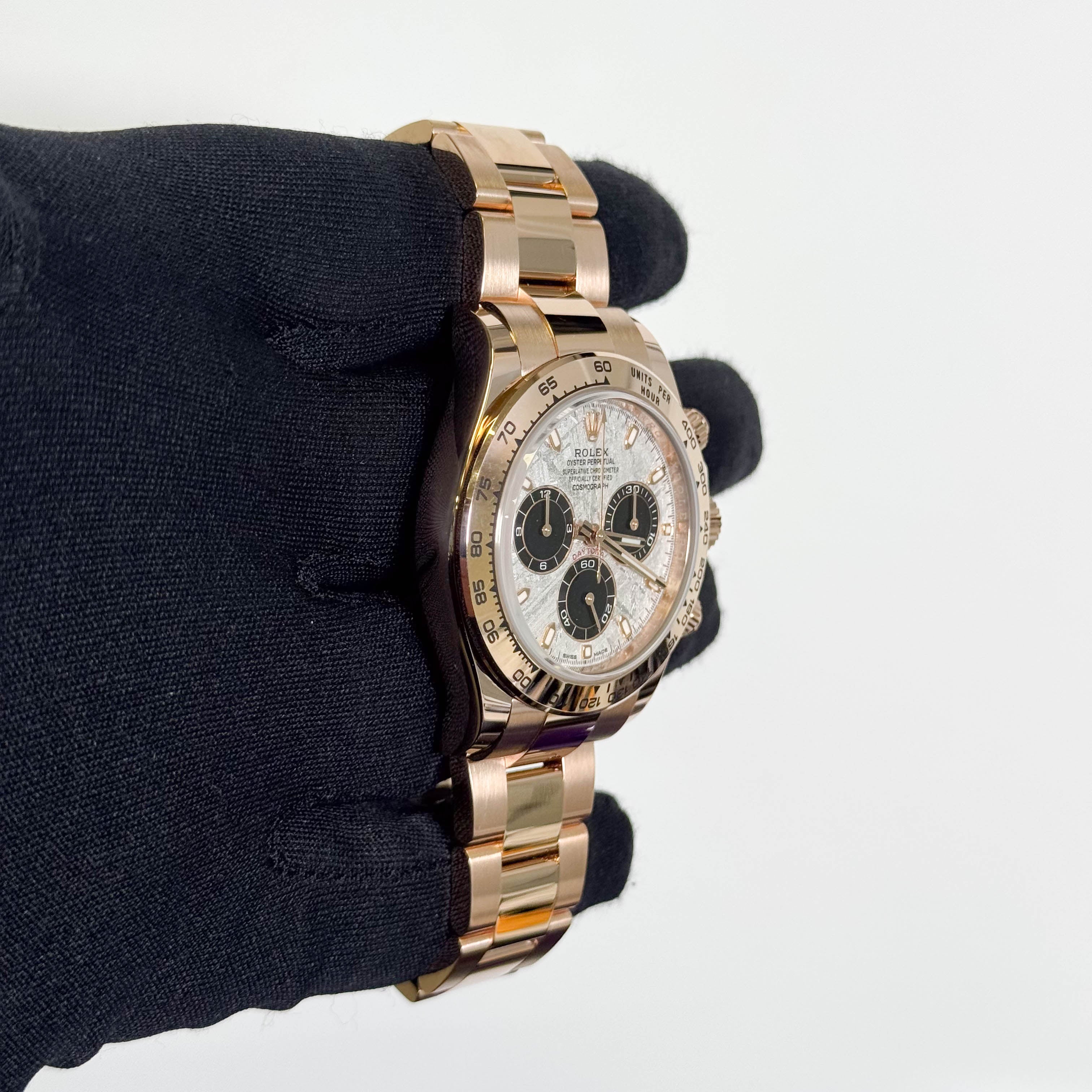 Rolex Daytona 40mm Meteorite Dial Watch Ref# 116505 - Happy Jewelers Fine Jewelry Lifetime Warranty