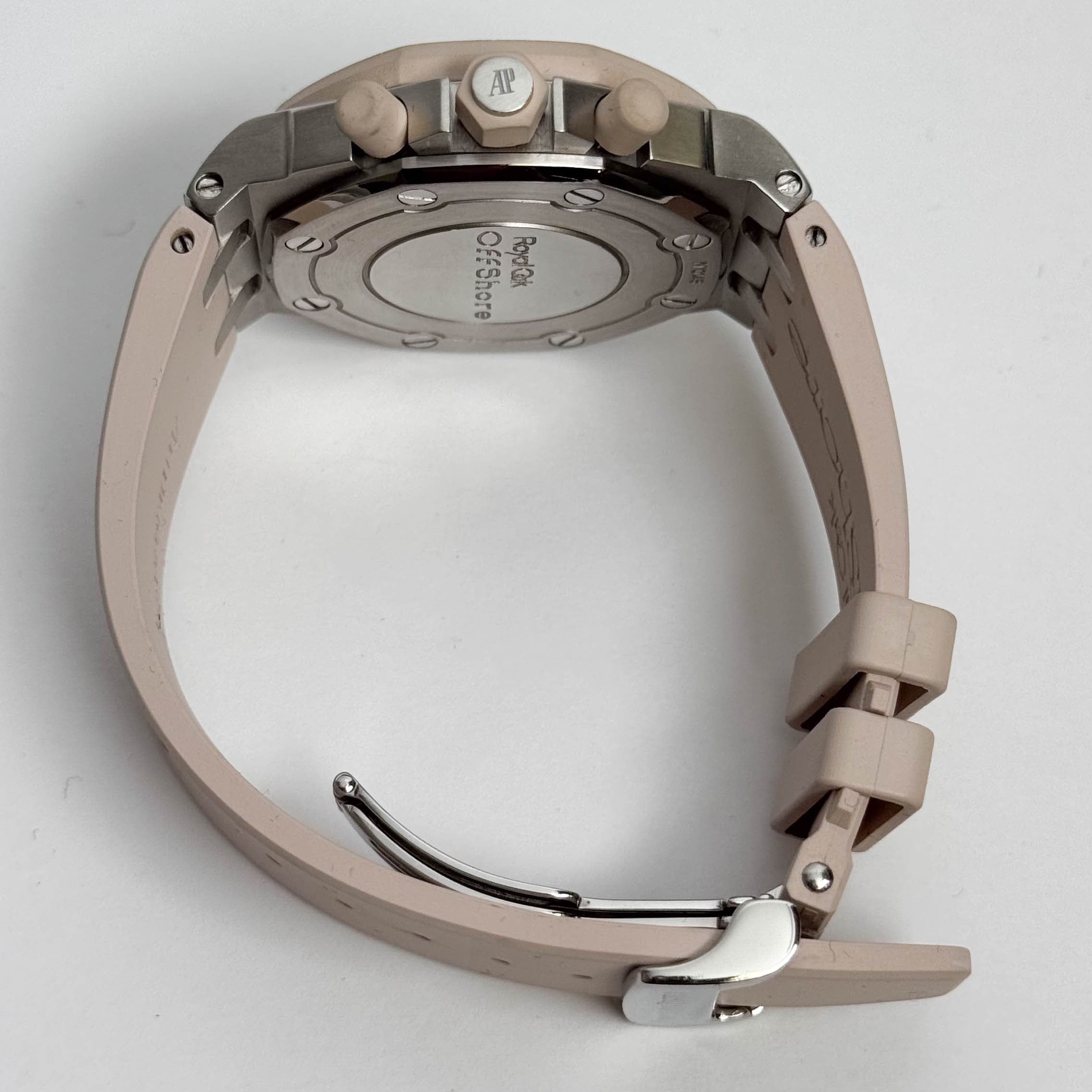 Audemars Piguet Royal Oak Offshore 37mm Pink Dial Watch Ref# 26048SK.ZZ.D082CA.01