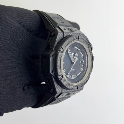 Hublot King Power 48mm Black Dial Watch Ref# 731.QX.1140.RX - Happy Jewelers Fine Jewelry Lifetime Warranty