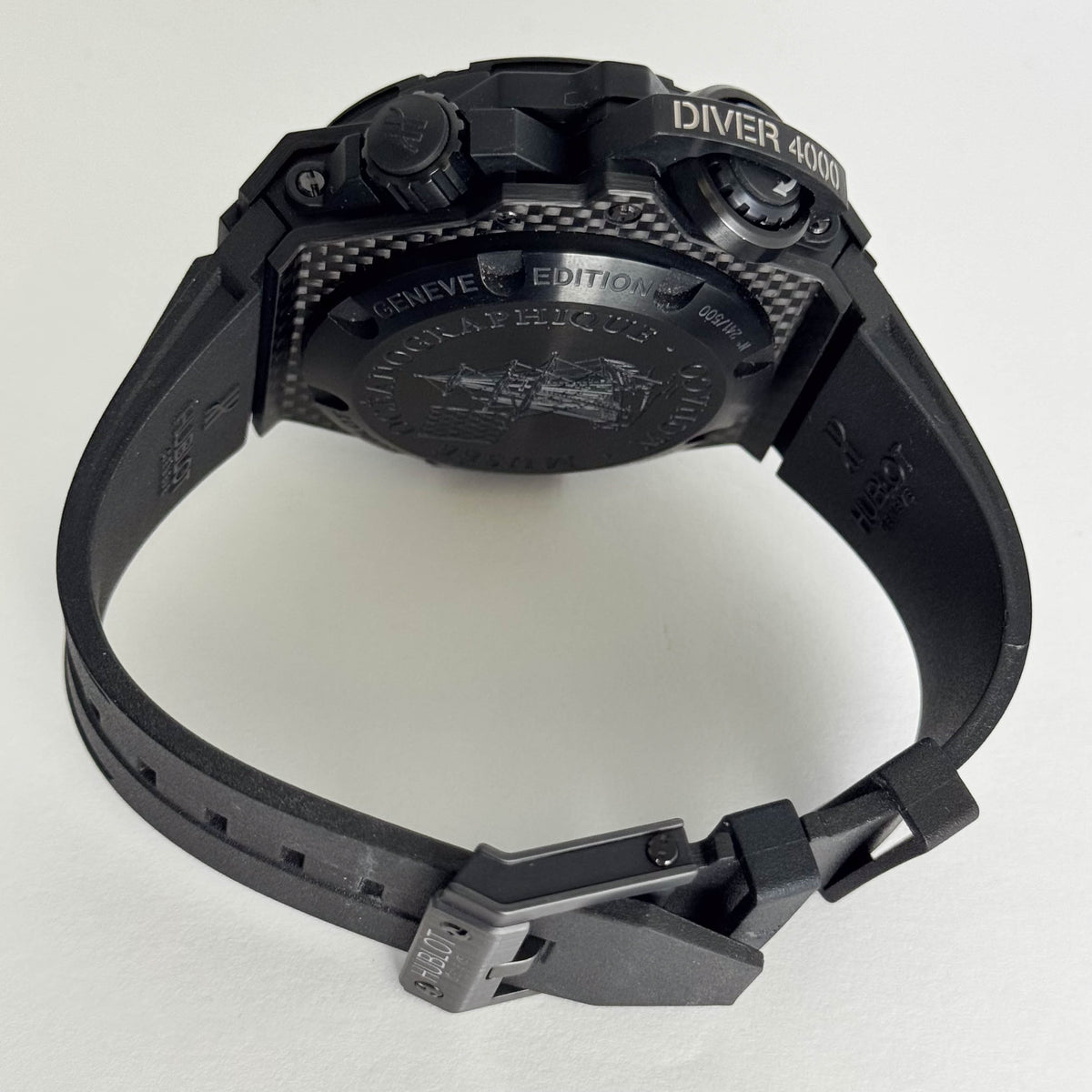 Hublot King Power 48mm Black Dial Watch Ref# 731.QX.1140.RX - Happy Jewelers Fine Jewelry Lifetime Warranty