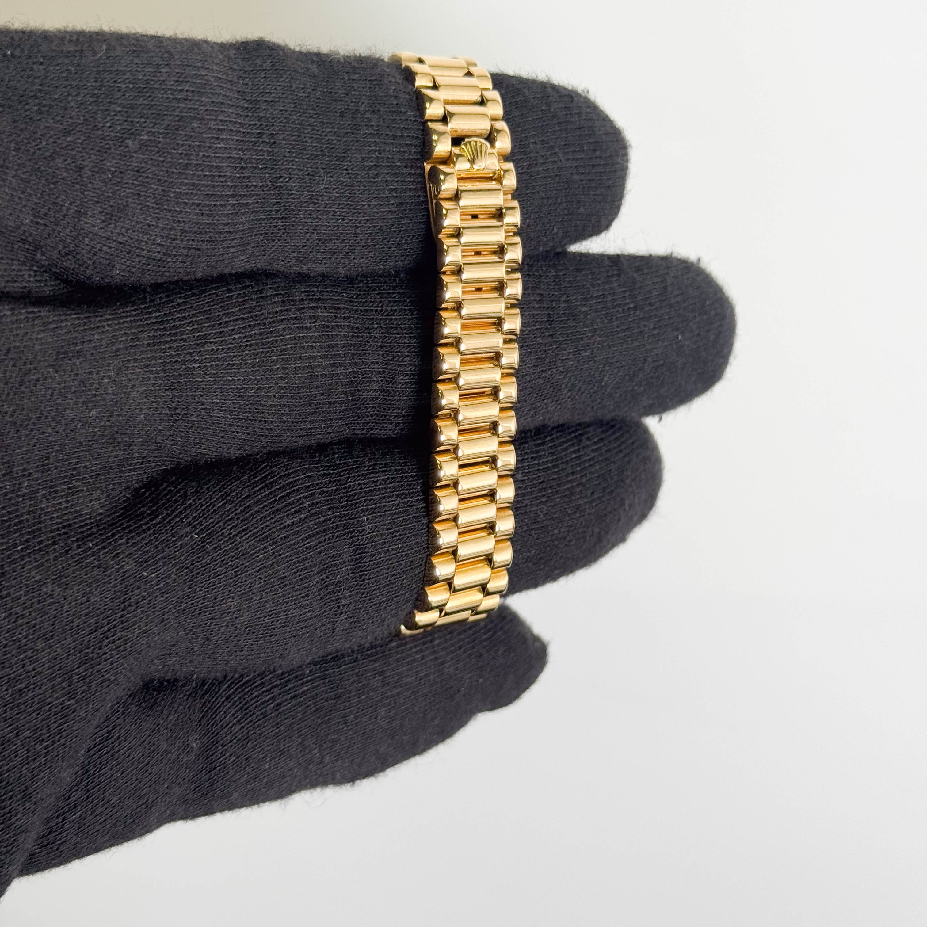 Rolex Datejust 26mm Aftermarket Champagne Diamond Dial Watch Ref# 6917