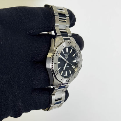 Tag Heuer Aquaracer 40mm Black Dial Watch Ref# WBP1110.BA0627 - Happy Jewelers Fine Jewelry Lifetime Warranty