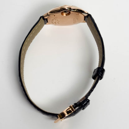 Cartier Ballon Bleu de Rose Gold 28.6mm Silver Dial Watch Ref# W6900256