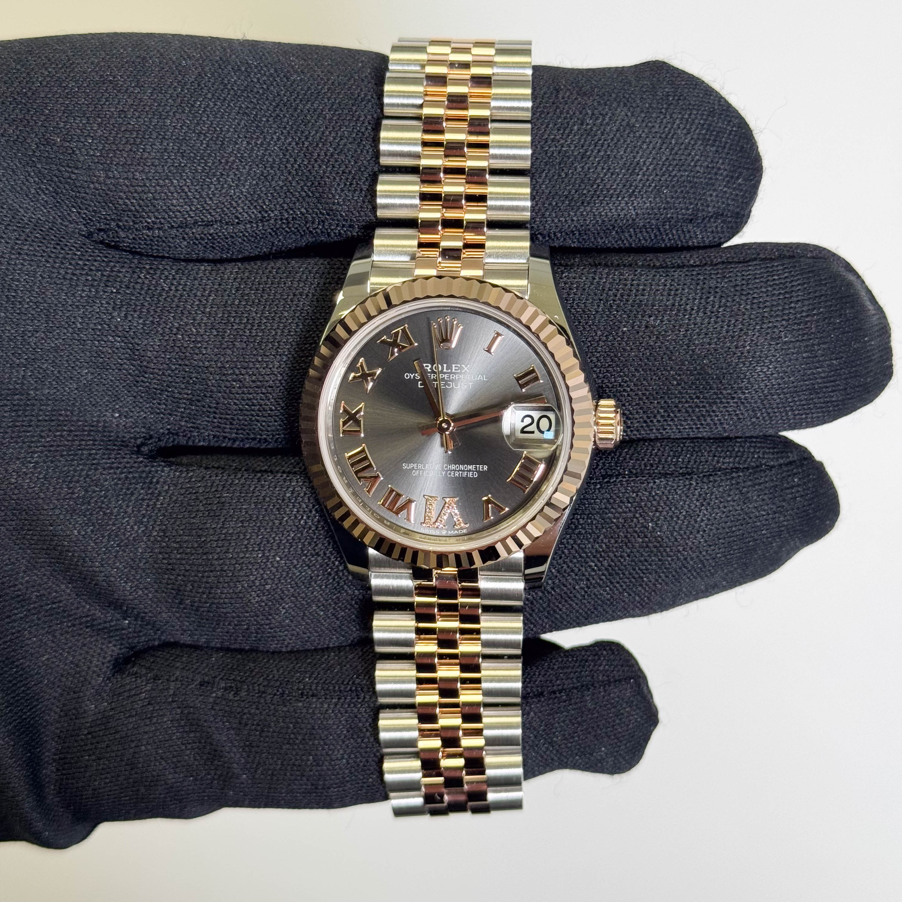 Rolex Datejust 31mm Rhodium Dial Watch Ref# 278271 - Happy Jewelers Fine Jewelry Lifetime Warranty