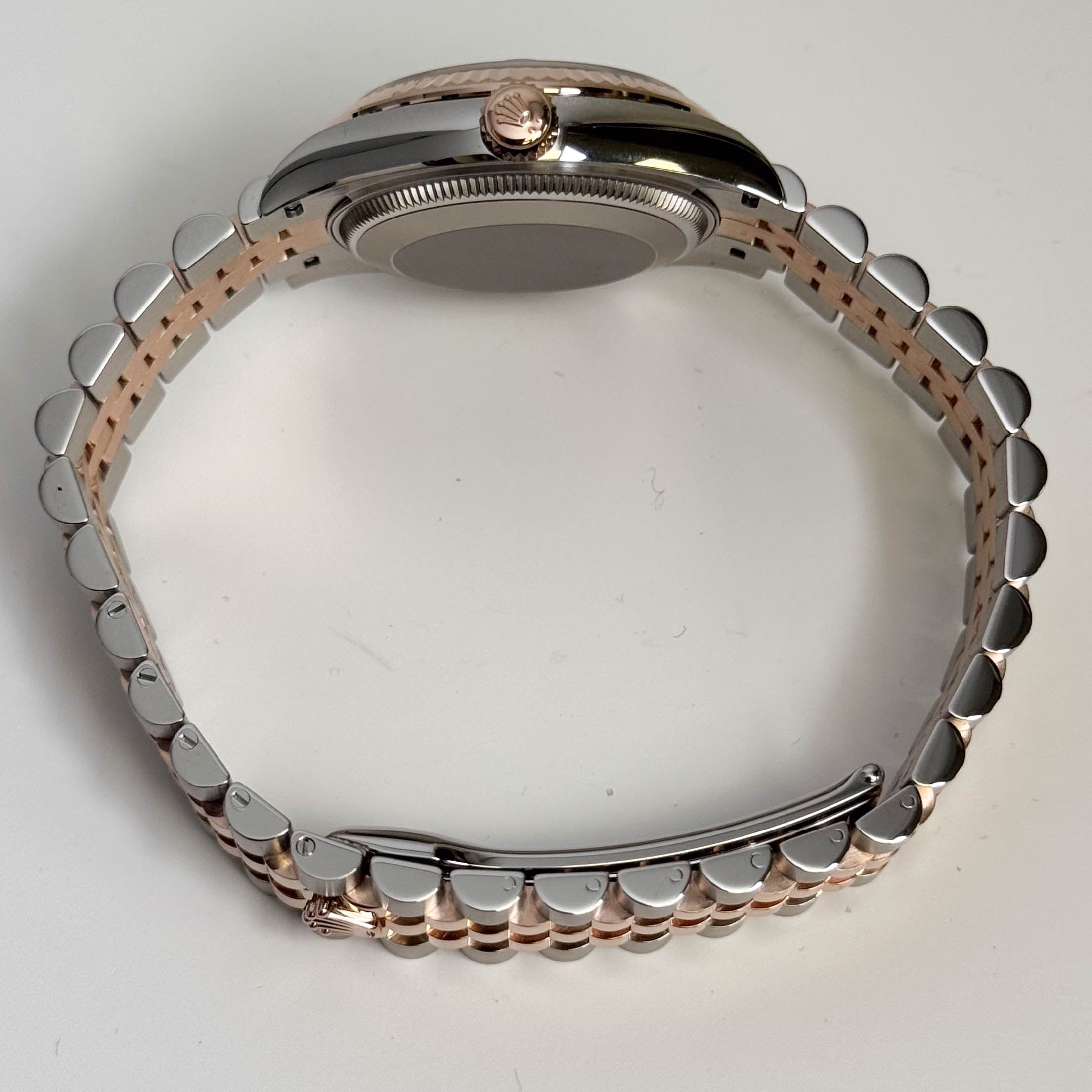 【中古】 ハード＆ルーズ（1） Rolex Datejust 31mm Rhodium Dial Watch Ref# 278271 – Happy Jewelers