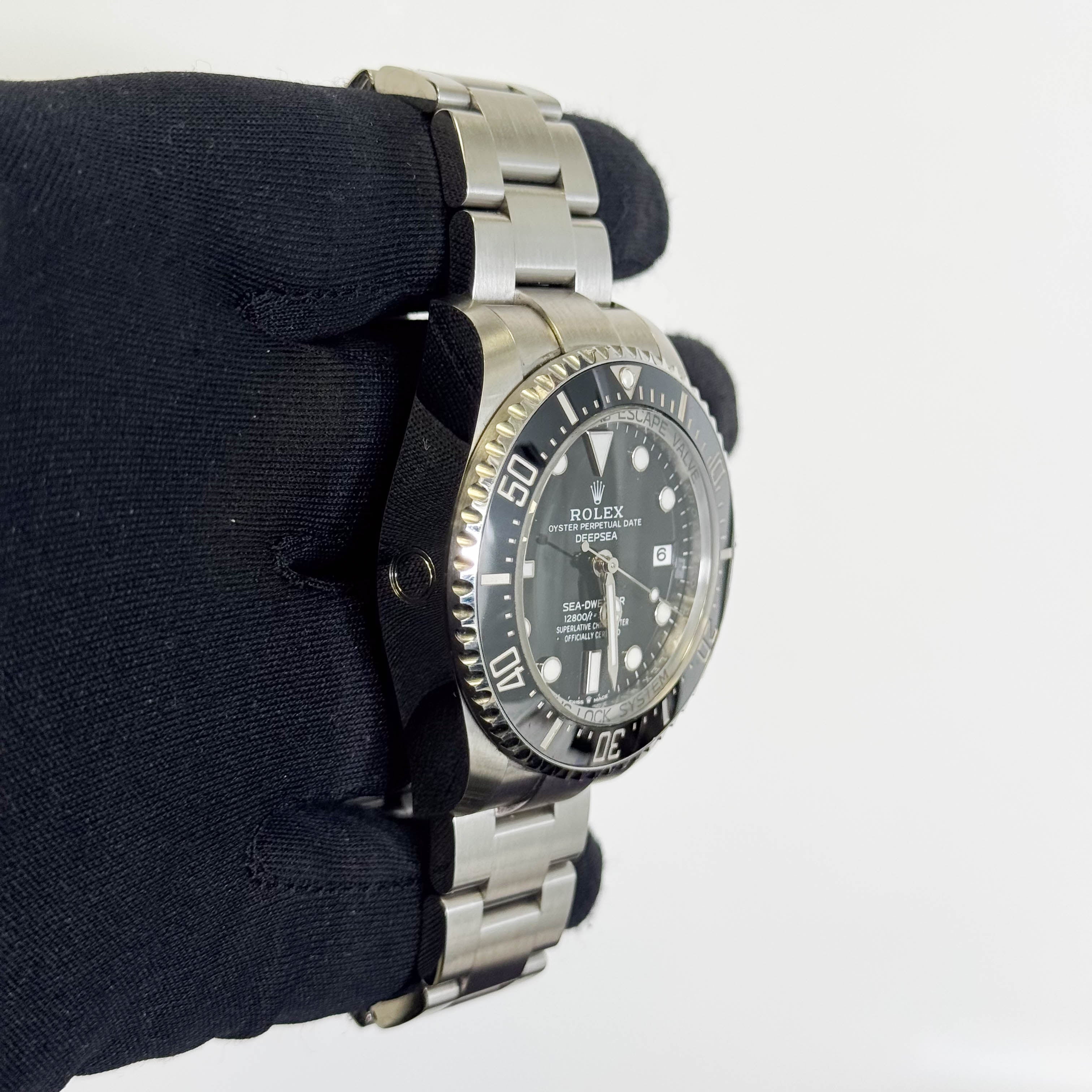 Rolex Sea-Dweller 44mm Black Dial Watch Ref# 136660 - Happy Jewelers Fine Jewelry Lifetime Warranty