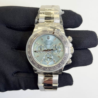 Rolex Daytona 40mm Blue Dial Watch Ref# 116506 - Happy Jewelers Fine Jewelry Lifetime Warranty