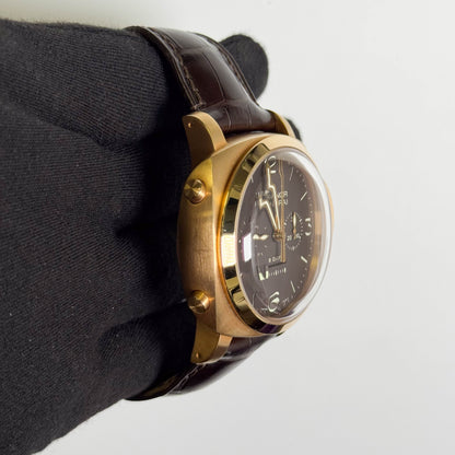 Panerai Luminor 1950 8 Days Rattrapante 47mm Brown Dial Watch Watch Ref# PAM00319