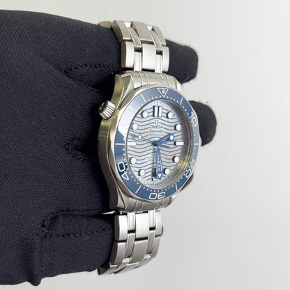 Omega Seamaster Diver 300m 42mm Blue Dial Watch Ref# 210.30.42.20.06.001 - Happy Jewelers Fine Jewelry Lifetime Warranty