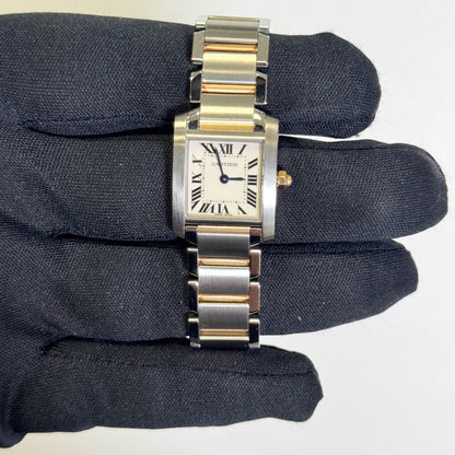 Cartier Tank 20mm White Dial Watch Ref# W51007Q4 - Happy Jewelers Fine Jewelry Lifetime Warranty