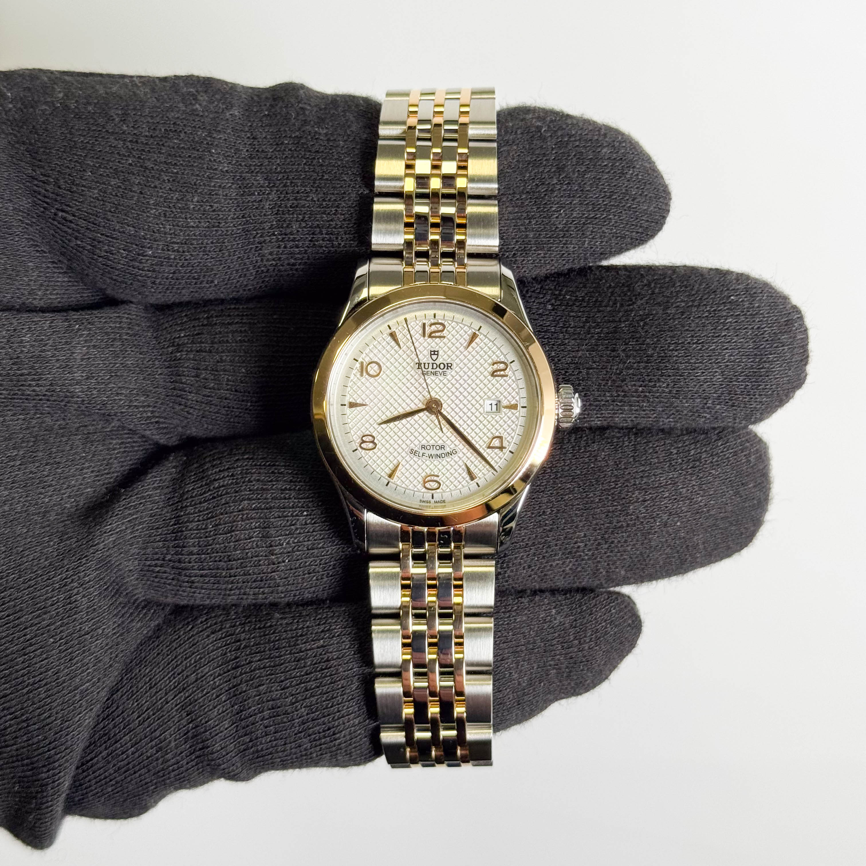 Tudor 1926 28mm White Dial Watch Ref# 91351