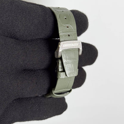 Audemars Piguet Royal Oak 37mm Green Dial Watch Ref# 15551BC.ZZ.D405CR.01