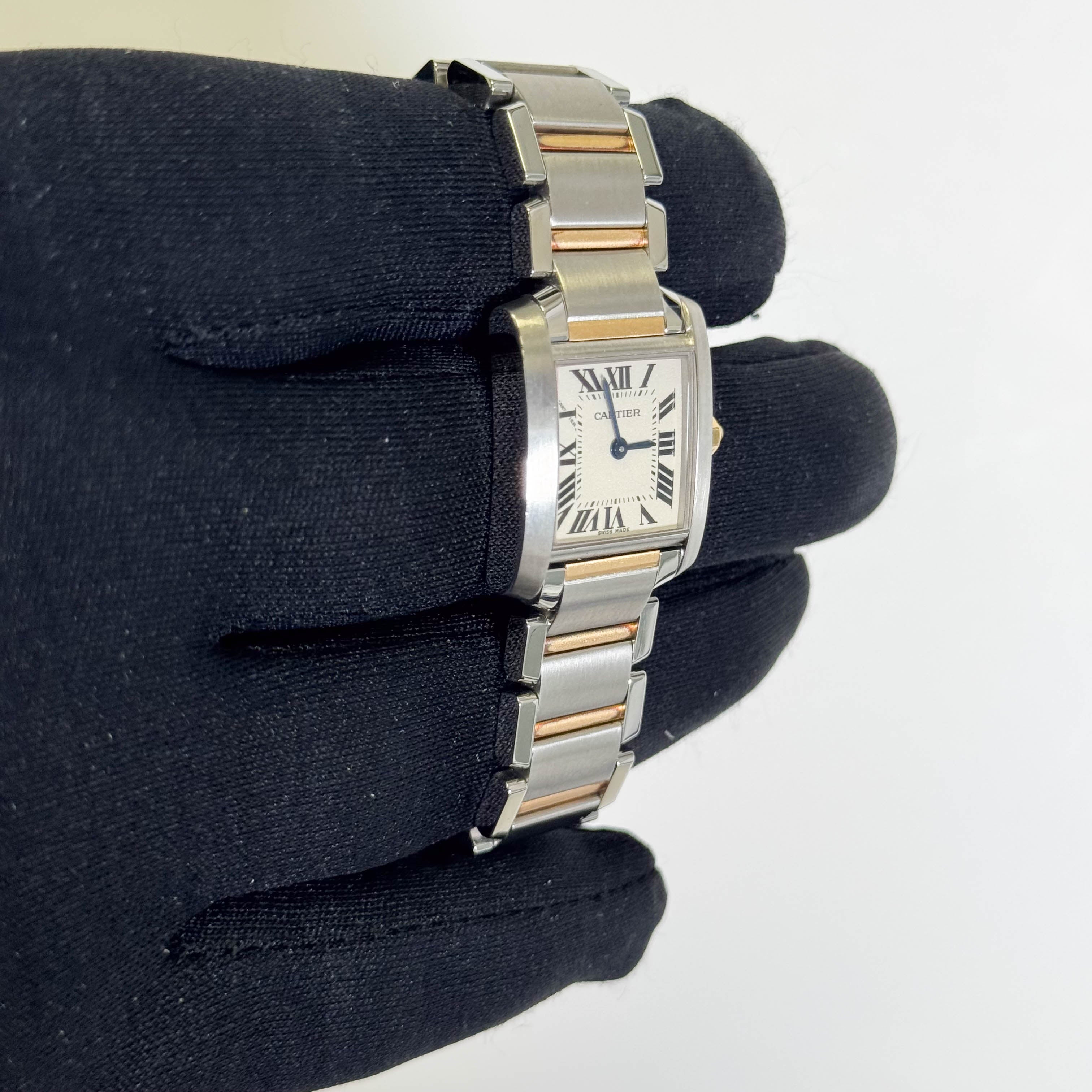 Cartier Tank 20mm White Dial Watch Ref# W51007Q4 - Happy Jewelers Fine Jewelry Lifetime Warranty