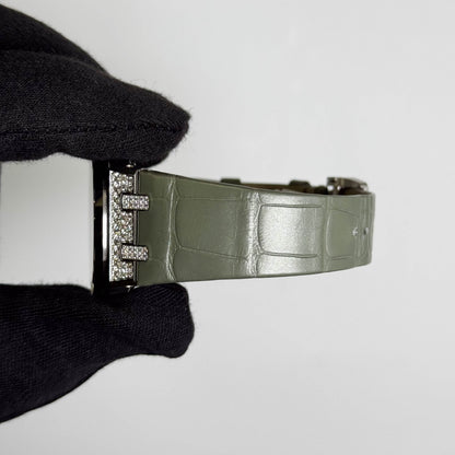 Audemars Piguet Royal Oak 37mm Green Dial Watch Ref# 15551BC.ZZ.D405CR.01