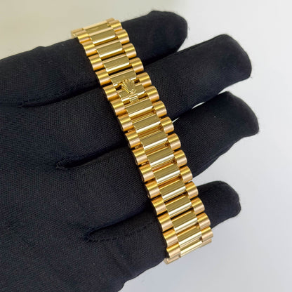 Rolex Day-Date 36mm Carnelian Dial Watch Ref# 128348RBR