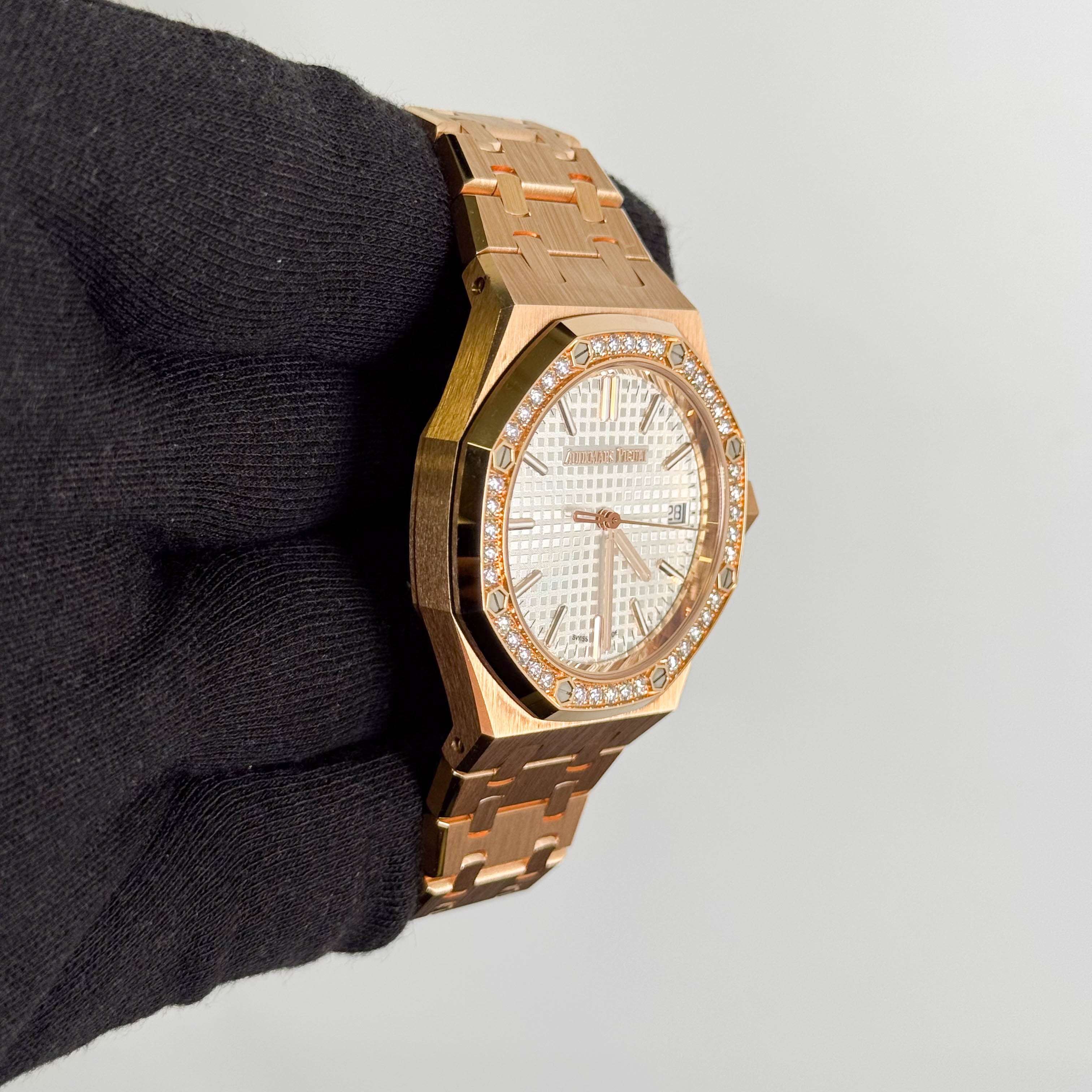 Audemars Piguet Royal Oak "50th Anniversary" 37mm White Dial Watch Ref# 15551OR.1356OR.01