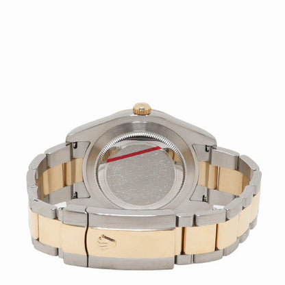 Rolex Mens Datejust Yellow Gold & Stainless Steel 41mm Champagne Stick Dial Watch Reference# 116333 - Happy Jewelers Fine Jewelry Lifetime Warranty