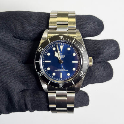 Tudor Black Bay 68 43mm Blue Dial Watch Ref# 7943A1A0NU - Happy Jewelers Fine Jewelry Lifetime Warranty
