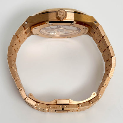 Audemars Piguet Royal Oak "50th Anniversary" 37mm White Dial Watch Ref# 15551OR.1356OR.01