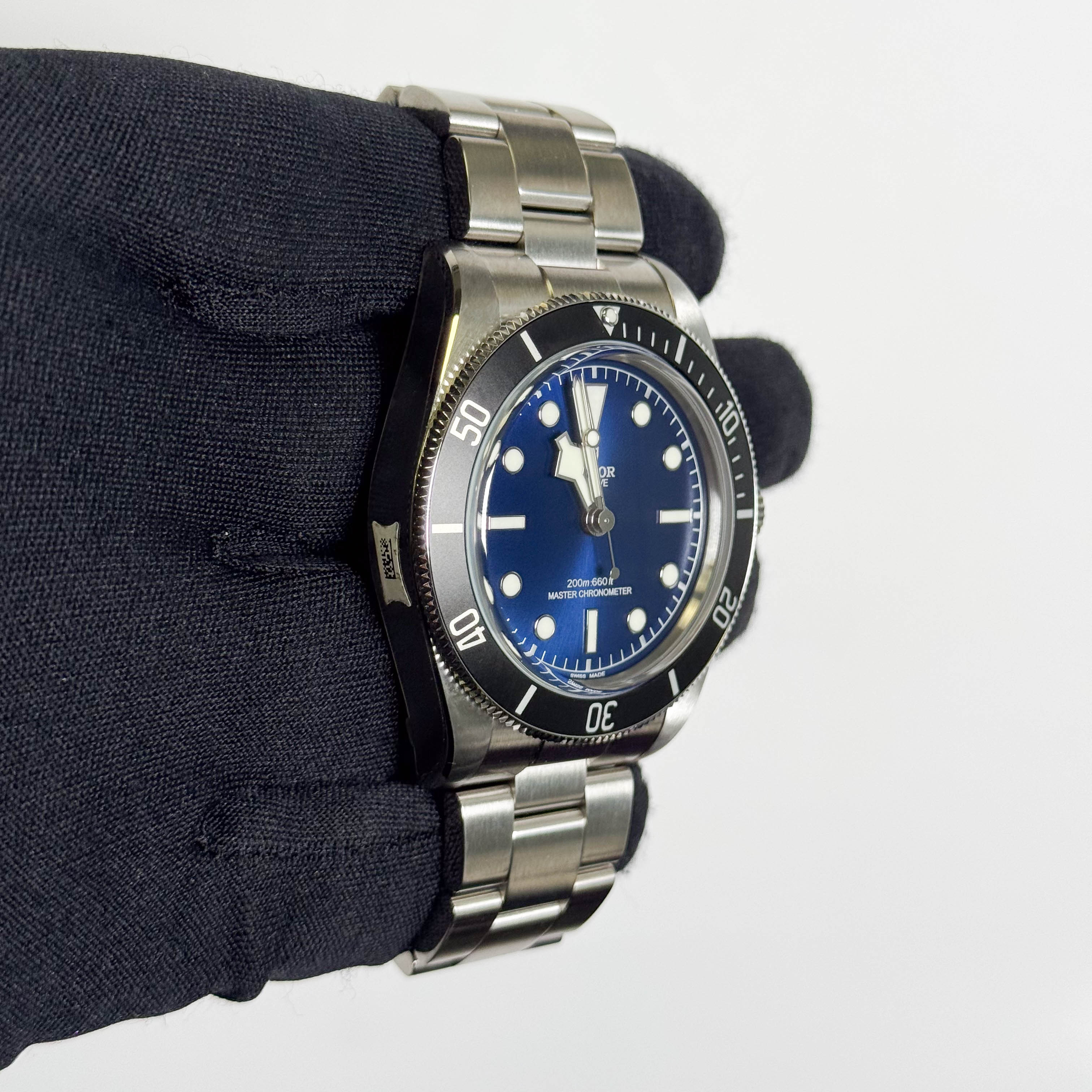 Tudor Black Bay 68 43mm Blue Dial Watch Ref# 7943A1A0NU - Happy Jewelers Fine Jewelry Lifetime Warranty