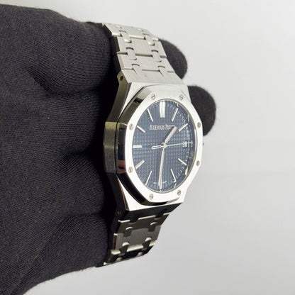 Audemars Piguet Royal Oak 41mm Blue Dial Watch Ref# 15510ST.OO.1320ST.06