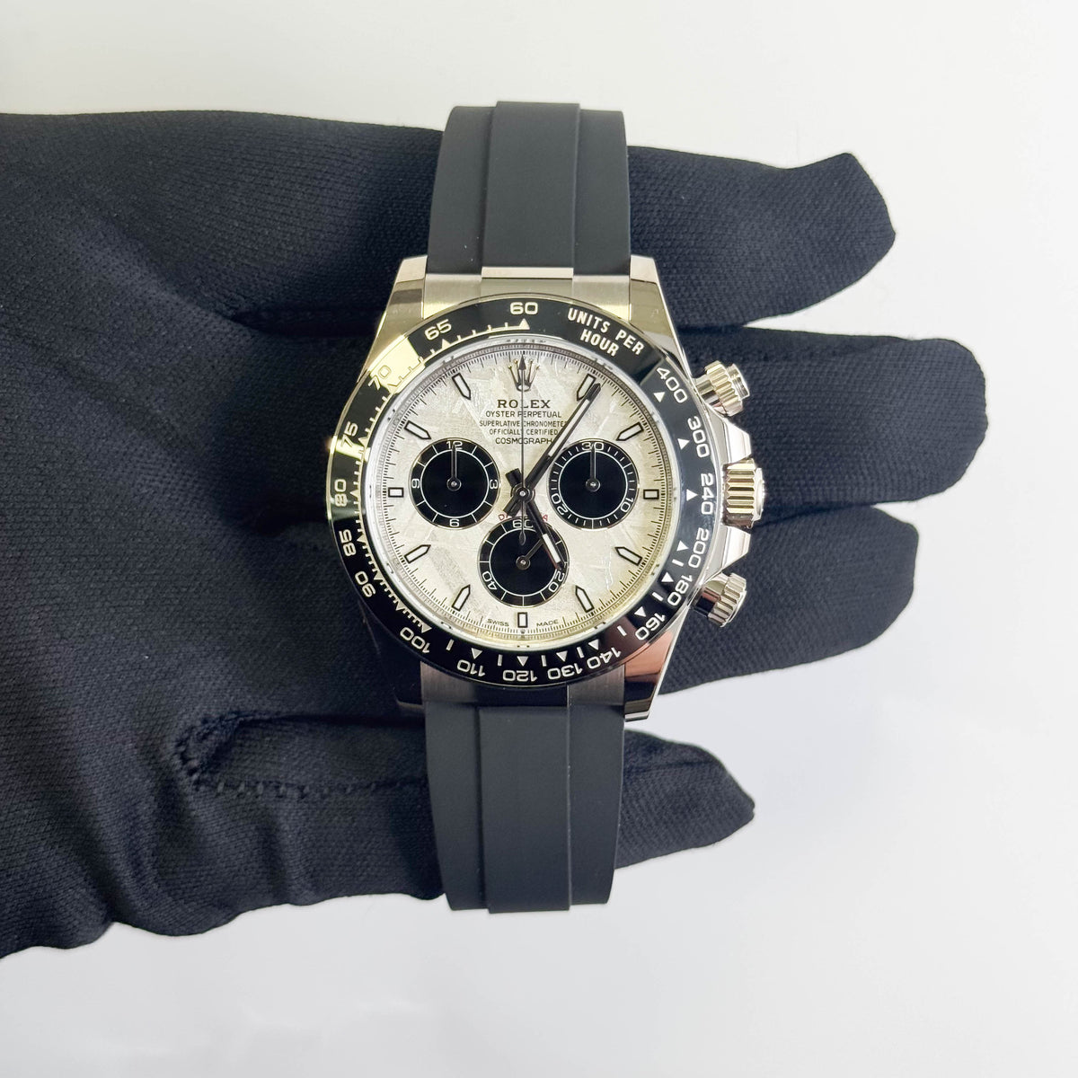Rolex Daytona 40mm Meteorite Dial Watch Ref# 126519LN - Happy Jewelers Fine Jewelry Lifetime Warranty