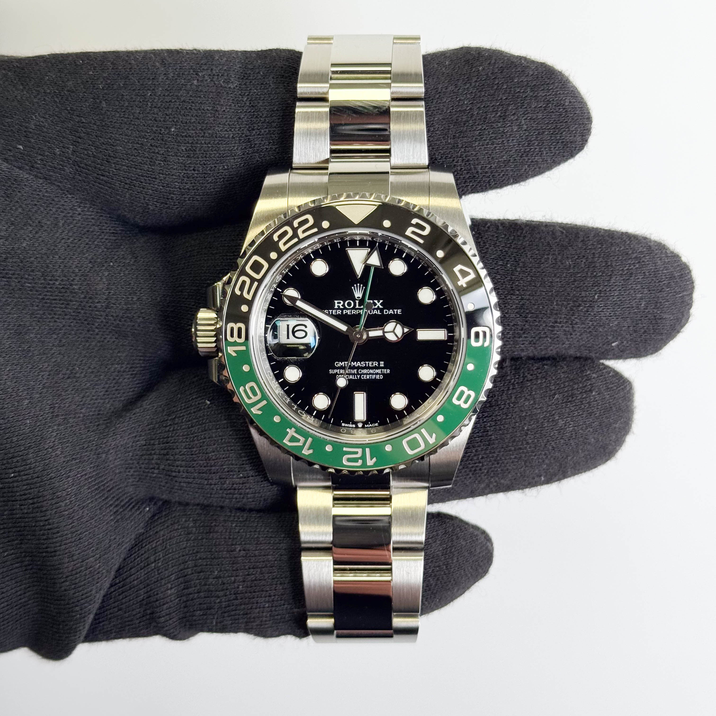 Rolex GMT-Master II 40mm Black Dial Watch Ref# 126720VTNR