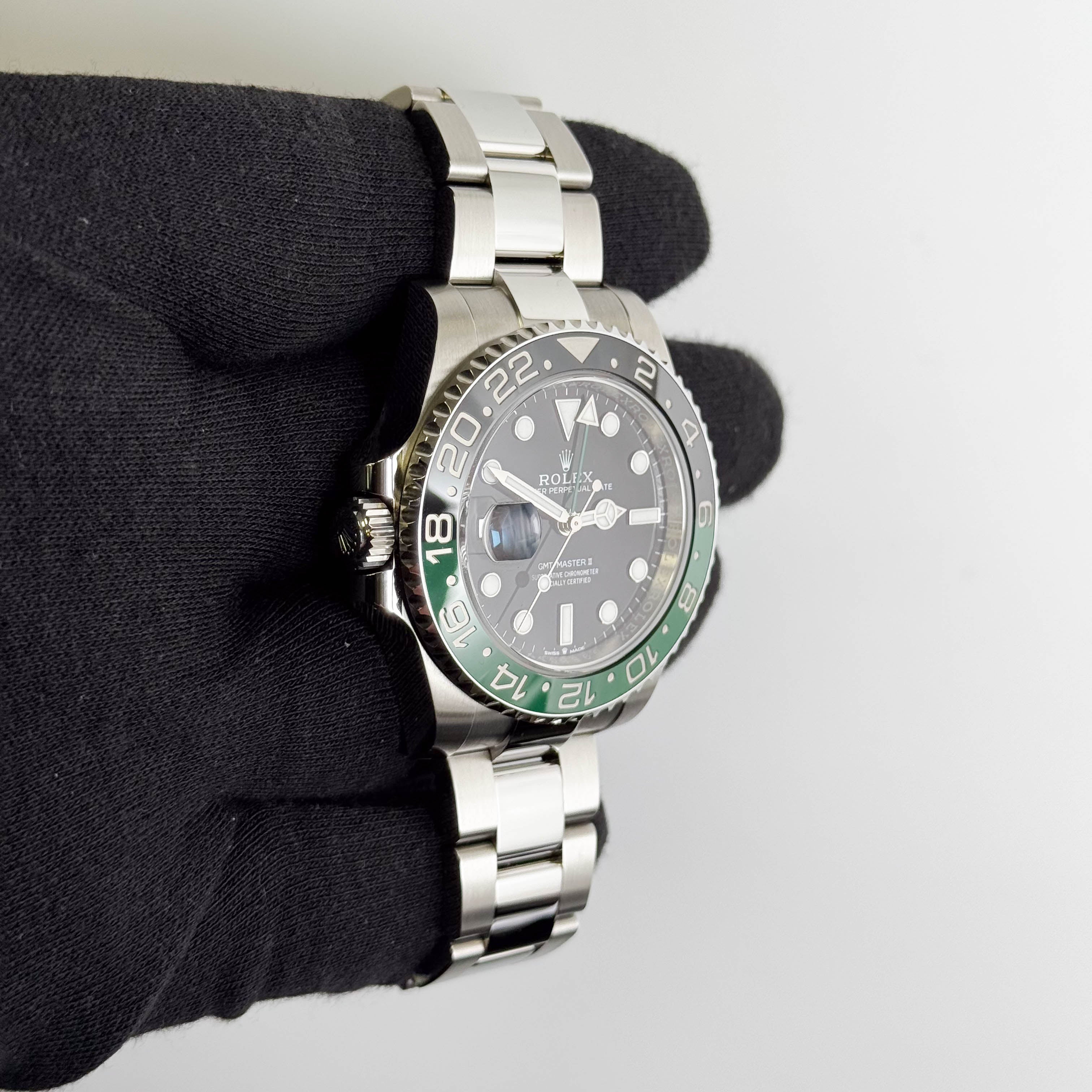 Rolex GMT-Master II 40mm Black Dial Watch Ref# 126720VTNR