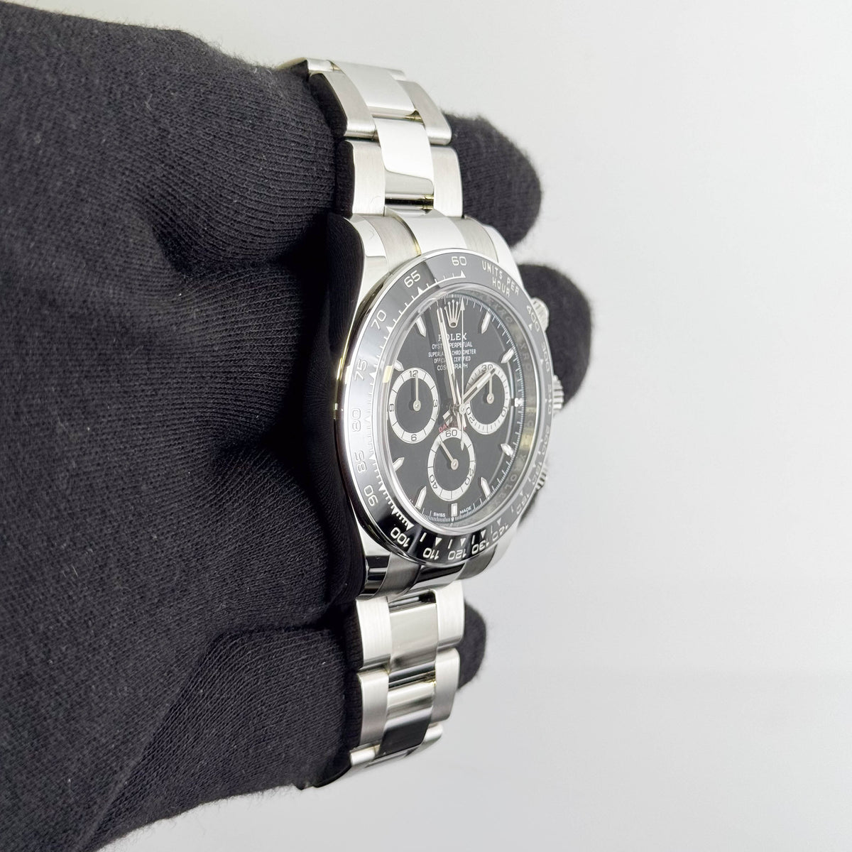 Rolex Daytona 40mm Black Dial Watch Ref# 126500LN