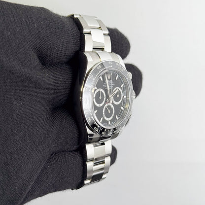 Rolex Daytona 40mm Black Dial Watch Ref# 126500LN