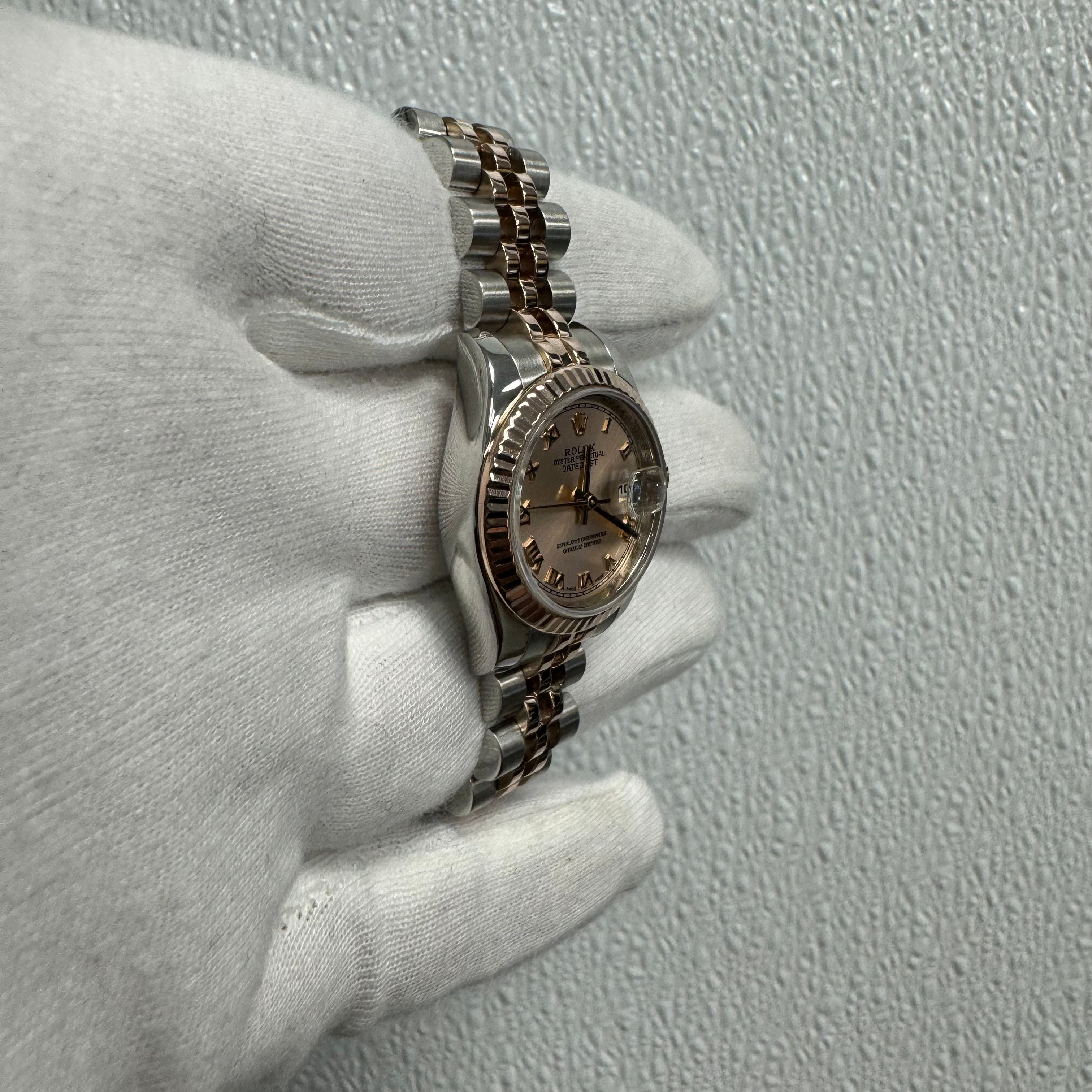 Rolex Datejust 26mm Pink Dial Ref# 179171 - Happy Jewelers Fine Jewelry Lifetime Warranty