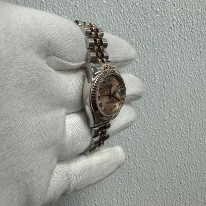 Rolex Datejust 26mm Pink Dial Ref# 179171 - Happy Jewelers Fine Jewelry Lifetime Warranty