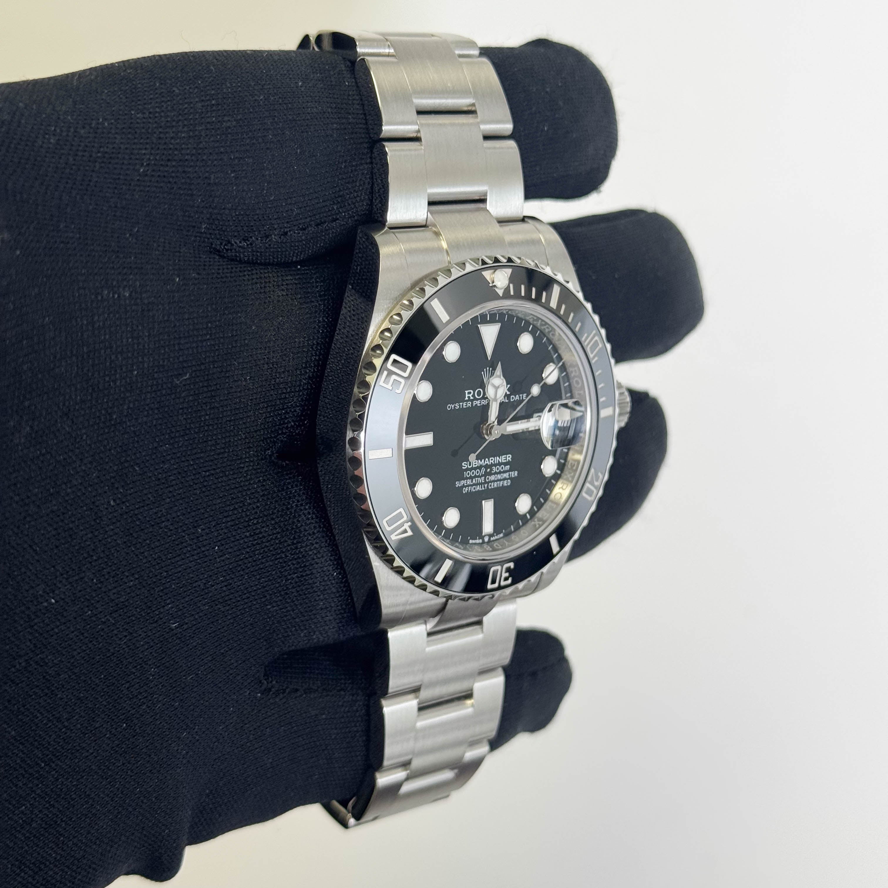 Rolex Submariner 41mm Black Dial Watch Ref# 126610LN - Happy Jewelers Fine Jewelry Lifetime Warranty