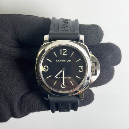 Panerai Luminor 44mm Black Dial Watch Ref# PAM00112