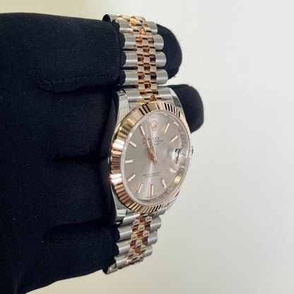 Rolex Datejust 41mm Sundust Dial Watch Ref# 126331 - Happy Jewelers Fine Jewelry Lifetime Warranty