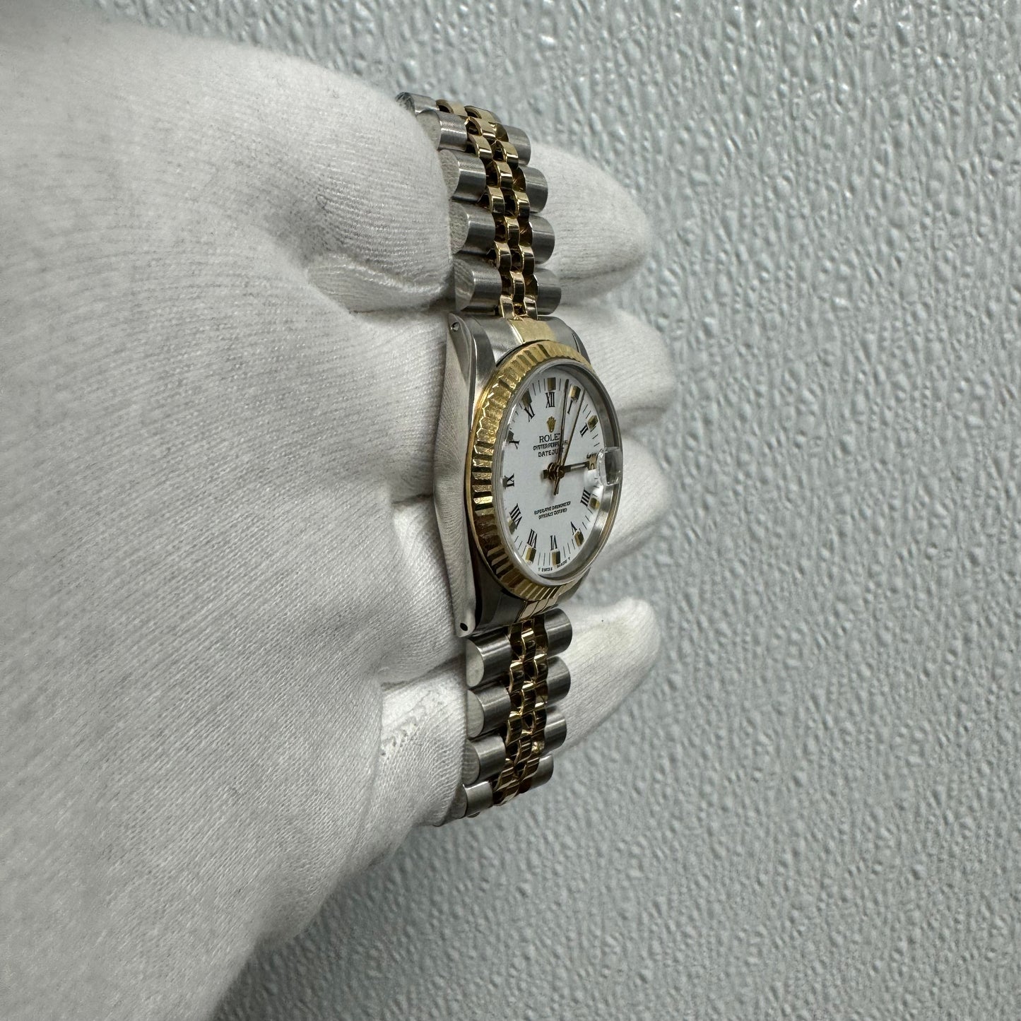 Rolex Datejust 26mm White Dial Ref# 68273