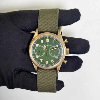 Montblanc 1858 42mm Green Dial Watch Ref# U0119908 - Happy Jewelers Fine Jewelry Lifetime Warranty