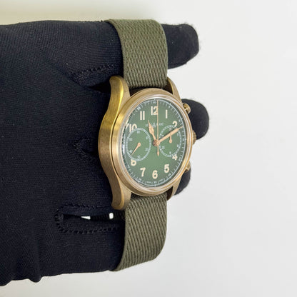 Montblanc 1858 42mm Green Dial Watch Ref# U0119908 - Happy Jewelers Fine Jewelry Lifetime Warranty