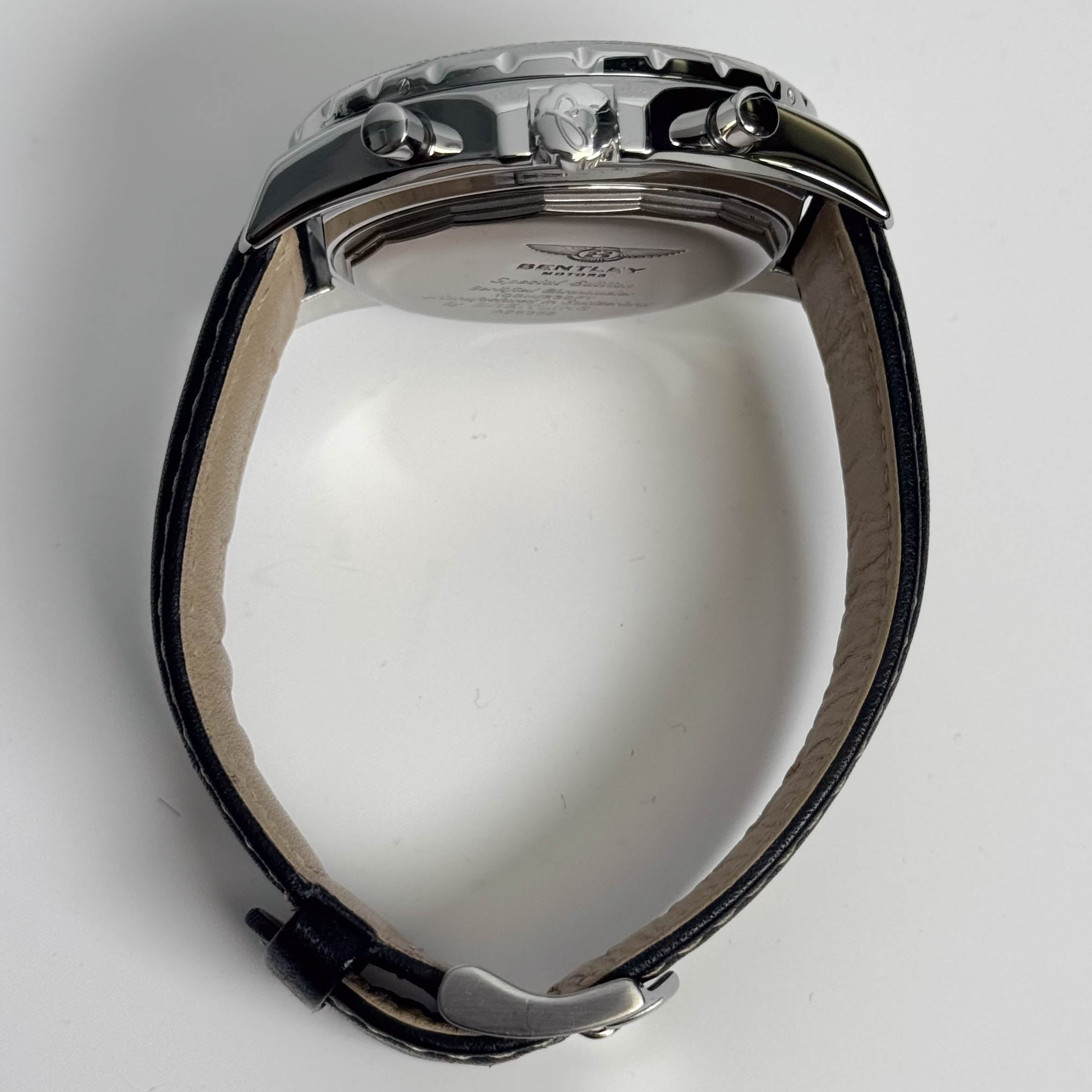 Breitling Bentley 48mm Black Dial Watch Ref# A25362 - Happy Jewelers Fine Jewelry Lifetime Warranty