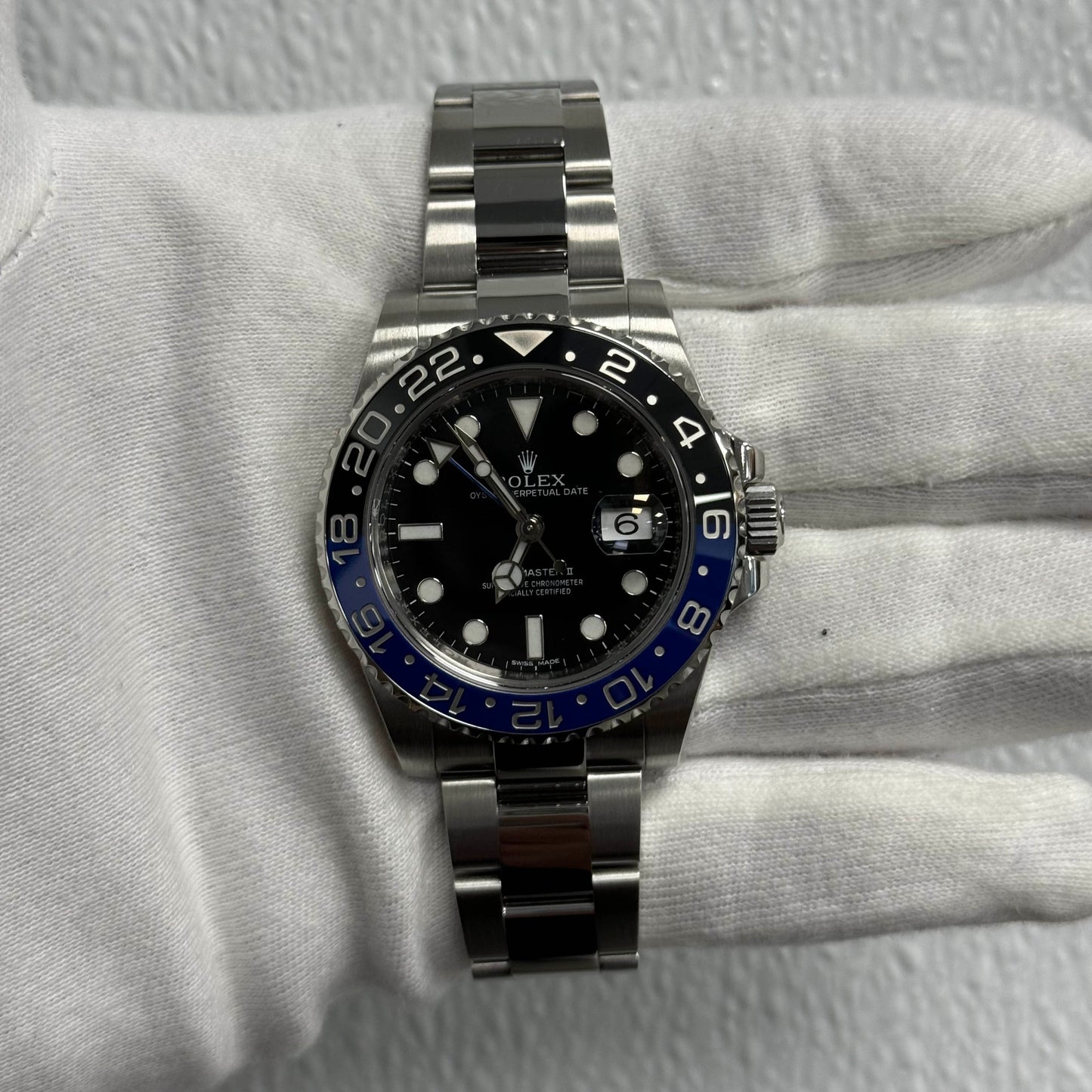 Rolex GMT Master II "Batman" Black Dial Ref# 116710BLNR